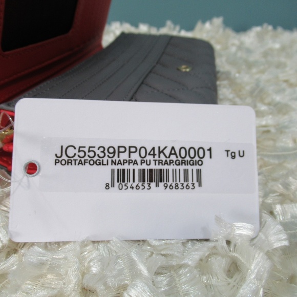 Love Moschino Gray Quilted Tri Fold Wallet - Picture 7 of 7